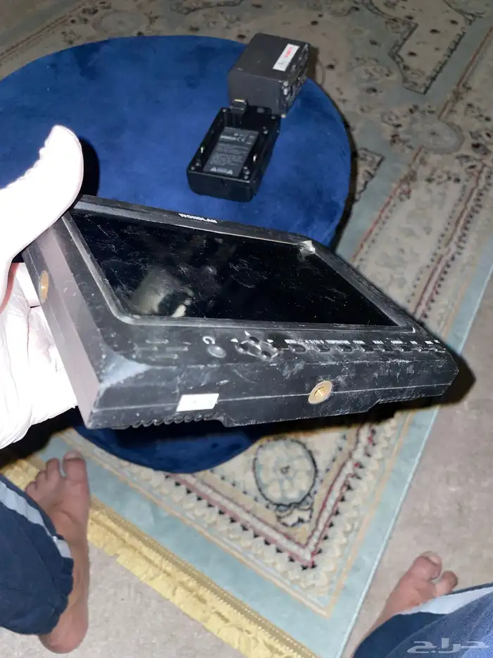 شاشة جديدة صغيرة للسيارات 9 إنش ولمعاينة اللقطات للكاميرات 2