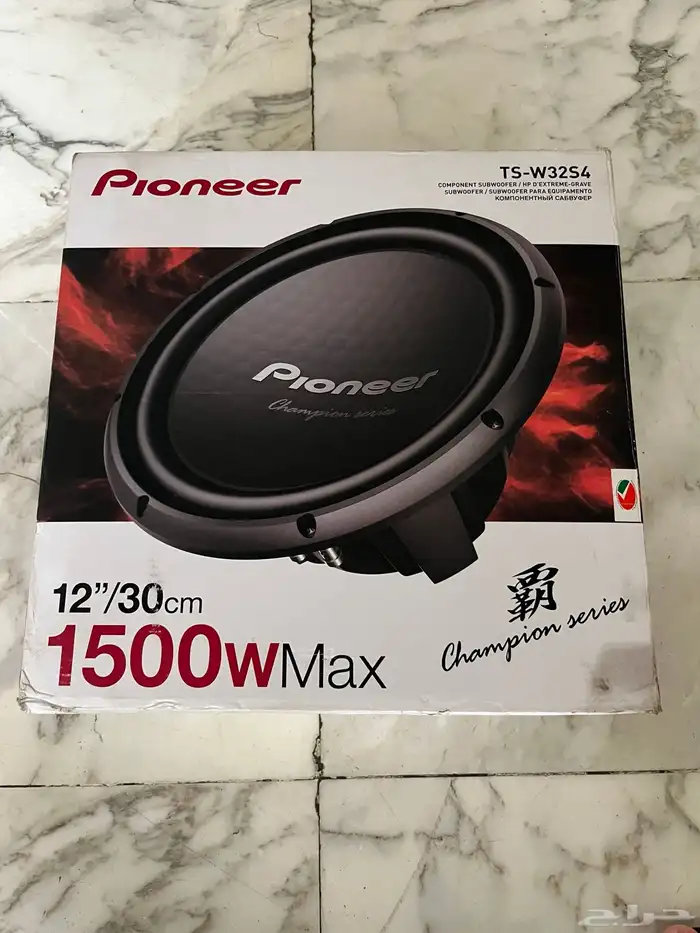 سبوفر طنجرة مضخم بايونيير Pioneer subwoofer TS-W32S4 0