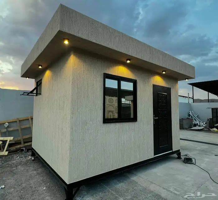 كشك او غرفة او مجالس كرفان بركس جاهز وتفصيل حسب الطلب 1