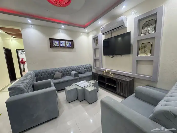 شقه مفروشه حفر الباطن مدخل خاص 6