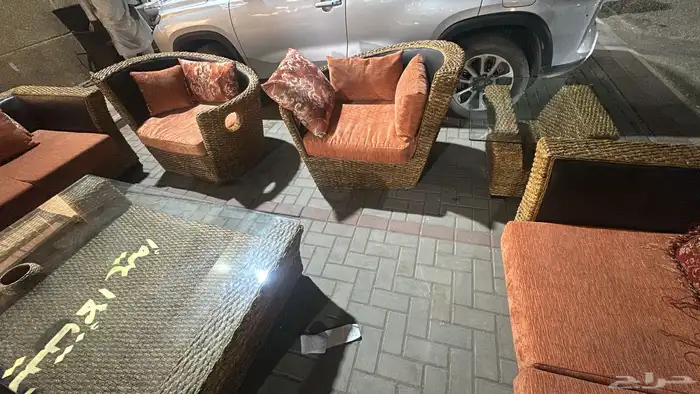 جلسات خارجية مستخدم شلالات كراسي خارجية 11