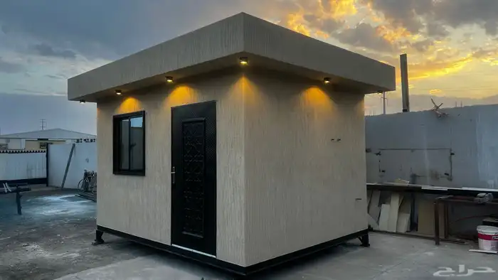 كشك او غرفة او مجالس كرفان بركس جاهز وتفصيل حسب الطلب 6