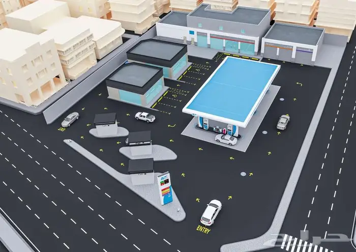 درايف ثرو مطعم بمحطة الدريس بموقع ممتاز بالطائف 0