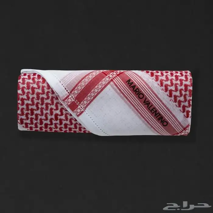 شماغ ماريو فالنتينو أحمر بلاتينوم SVPR1 2