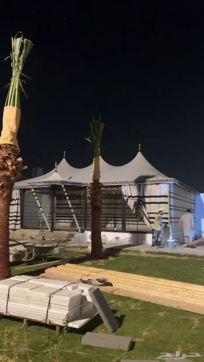 خيمة الصقور القبب 3