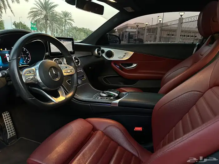 مرسيدس C200 كوبيه موديل 2021 خليجي بدبي 8