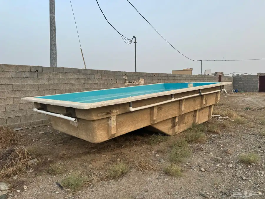 مسبح فيبر مستعمل للبيع 3