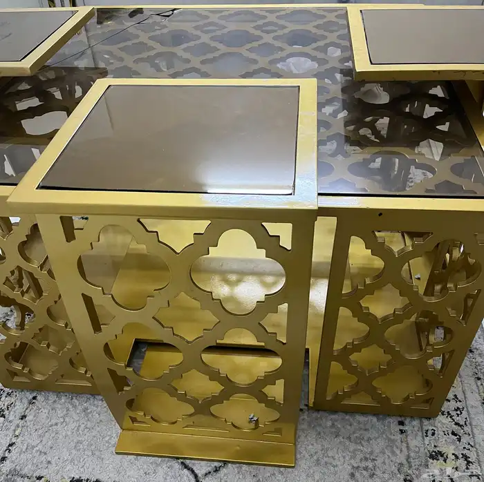 طاولات ضيافة طقم طاولات 3
