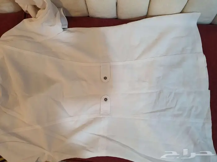 بالطو نسائي ابيض قصير 2