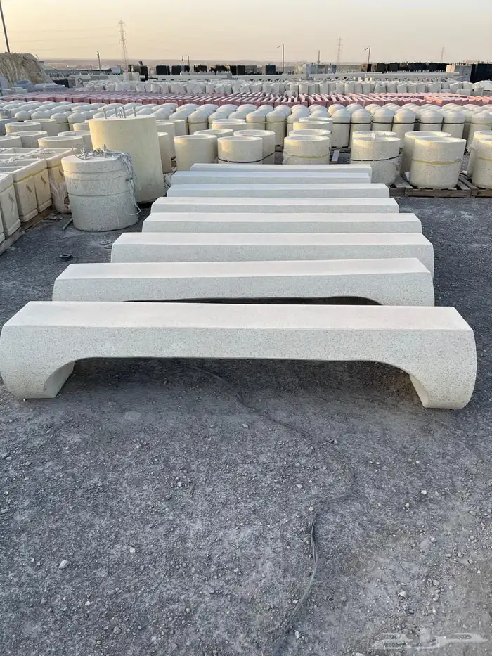 كراسي خرسانيه   تسويرة ارضي احواض زهور 29