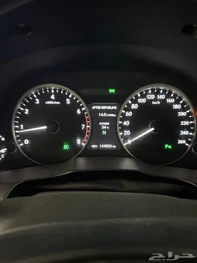 لكزس ES350 نظيف 6