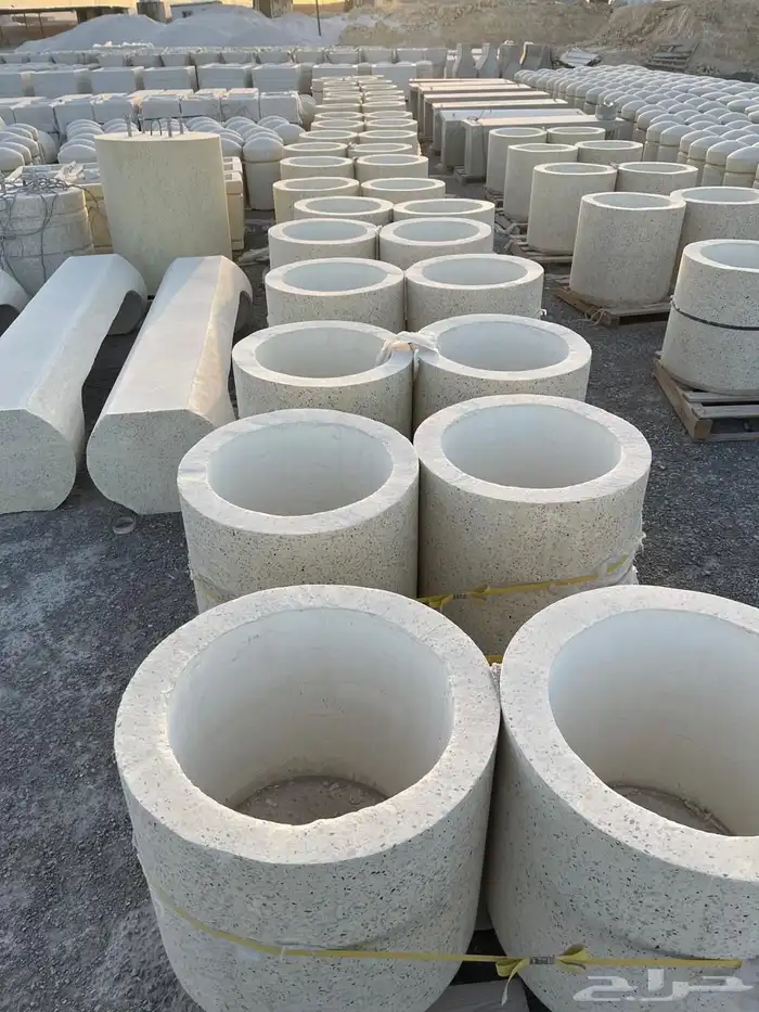 كراسي خرسانيه   تسويرة ارضي احواض زهور 30