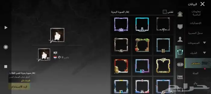 حساب ببجي للبيع 15