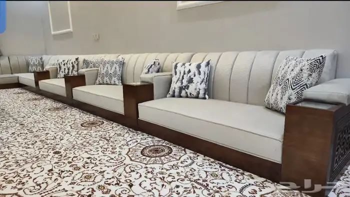 تفصيل جميع انواع الكنب والجلسات الارضي والستائر 6