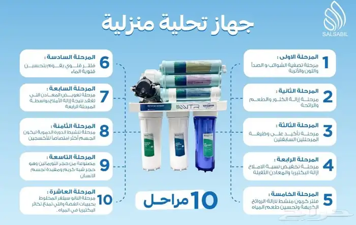 فلتر تحيله 10 مراحل 0