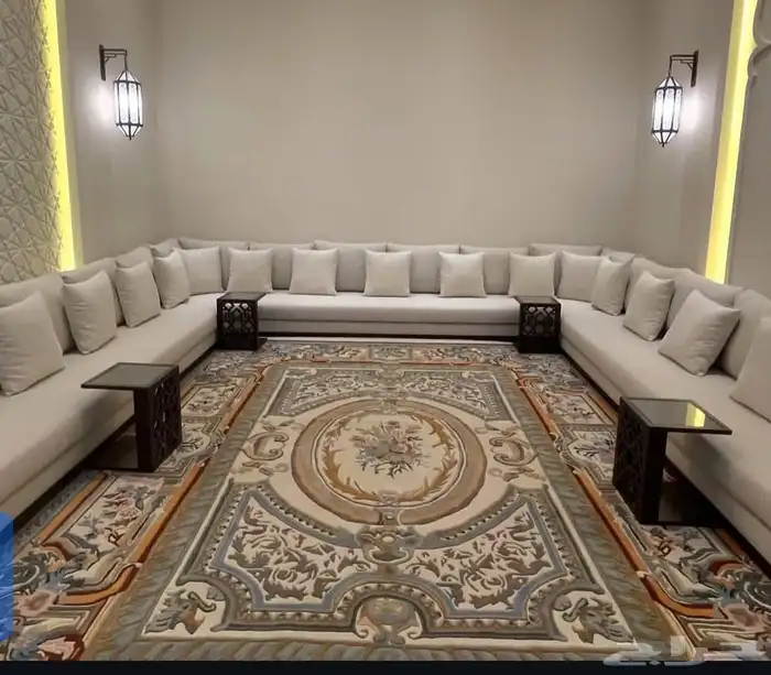 تفصيل جميع انواع الكنب والجلسات الارضي والستائر 2