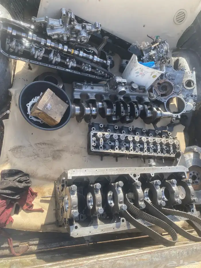 مكينه ديزل قطع غيار كامله 2