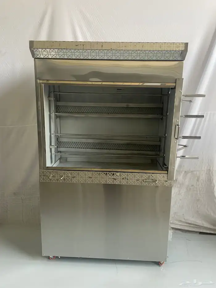 شواية دجاج شواية ستانلس ستيل معدات مطاعم تجهيز مطعم بخاري 9