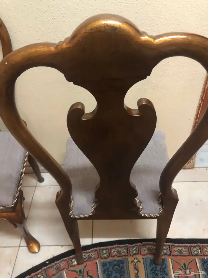 اربع كراسي طعام وكرسين برام 2