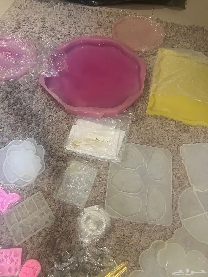 قوالب سيلكون جديدة للبيع لاستخدام الاعمال الفنية والريزن 6