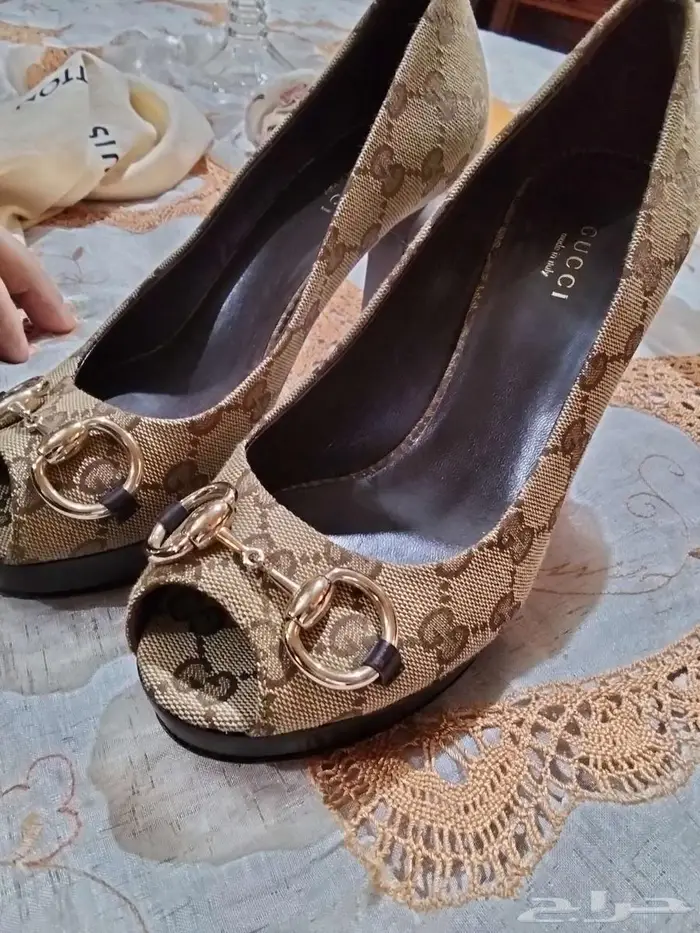 حزاء حريمي غوتشي استعمال خفيف اصلي 4