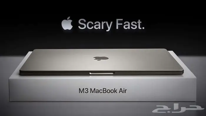 Mac Book Air 2024 Laptop ماك بوك اير 2024-M3-الرامات 8 جيجا 5