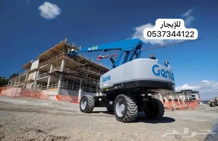 مان لفت سيزر لفت للايجار Scissor  forklifts for rent 8