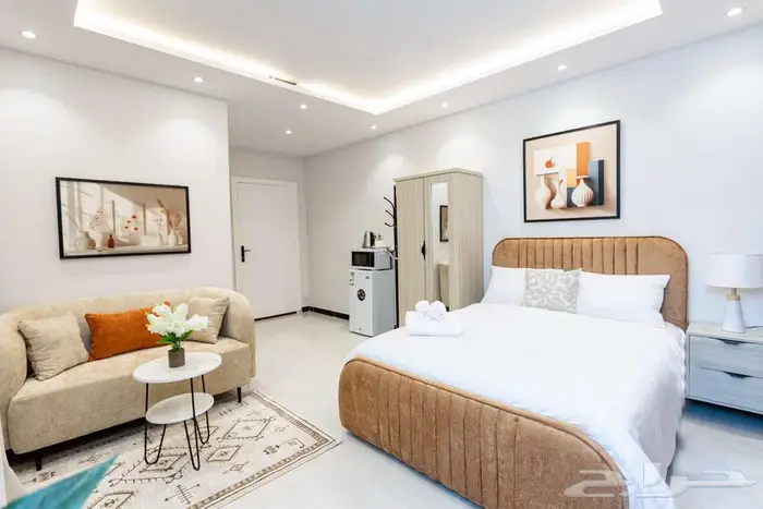 شقة ستديو فاخرة شهري حطين - خصم شهري 7