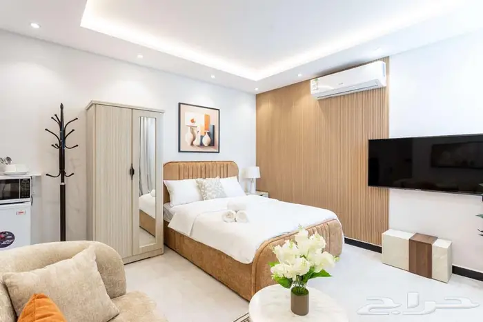 شقة ستديو فاخرة شهري حطين - خصم شهري 0