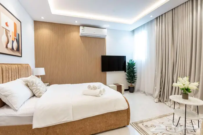 شقة ستديو فاخرة شهري حطين - خصم شهري 2