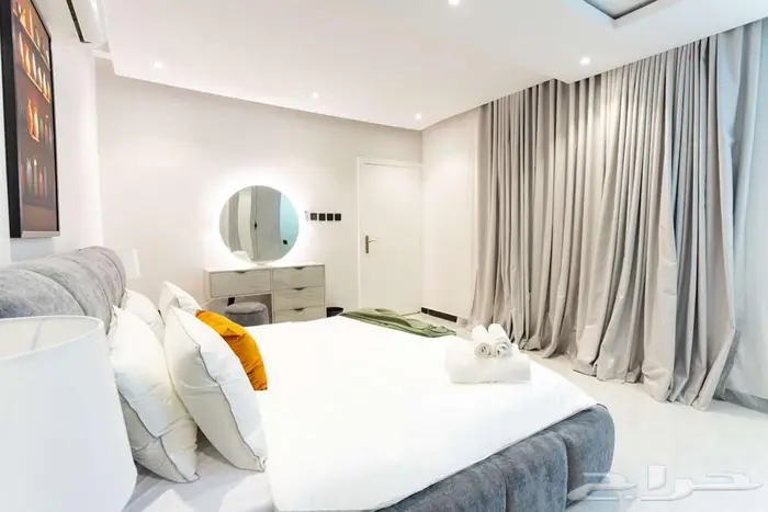 شقة غرفة وصالة فاخرة شهري خلف البوليفارد مباشرة - خصم شهري 7