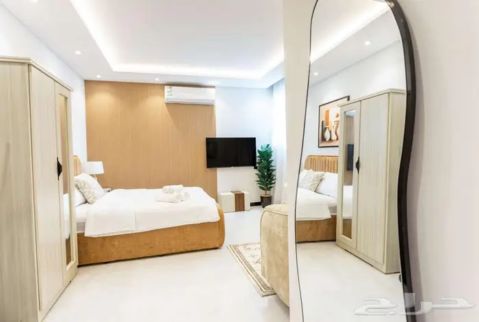 شقة ستديو فاخرة شهري حطين - خصم شهري 8