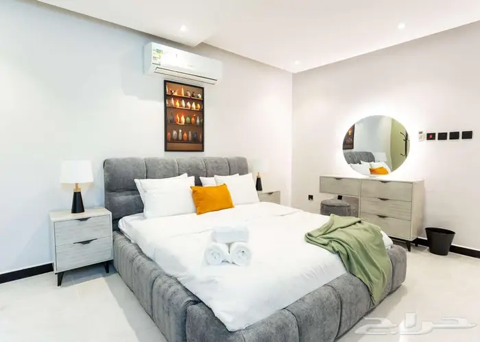 شقة غرفة وصالة فاخرة شهري خلف البوليفارد مباشرة - خصم شهري 8