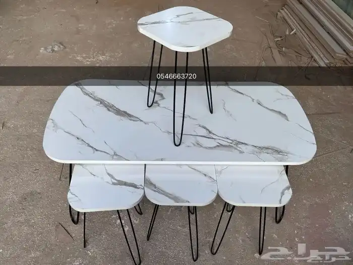 طاولات خشب شكل شجر طبيعي تايلندي 9