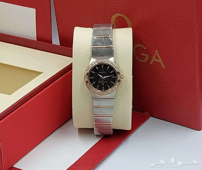 كشخة اوميغا OMEGA ساعة نسائي ماركة اوميقا مميزة ساعات اوميجا 7