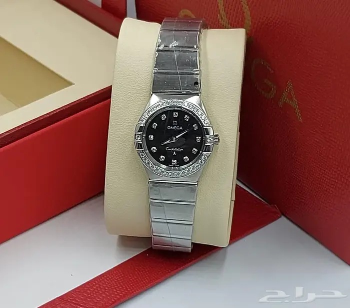 كشخة اوميغا OMEGA ساعة نسائي ماركة اوميقا مميزة ساعات اوميجا 6
