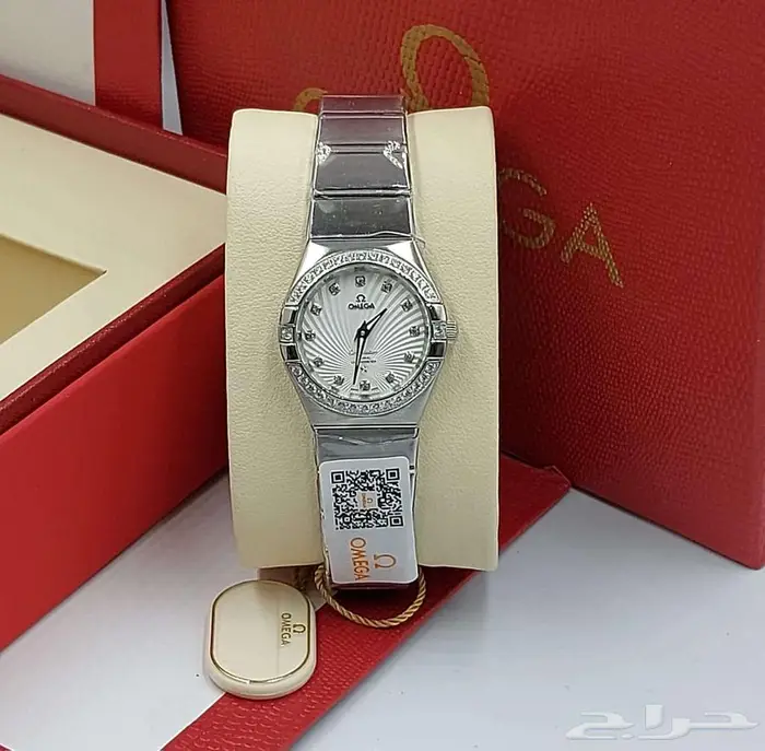 كشخة اوميغا OMEGA ساعة نسائي ماركة اوميقا مميزة ساعات اوميجا 5