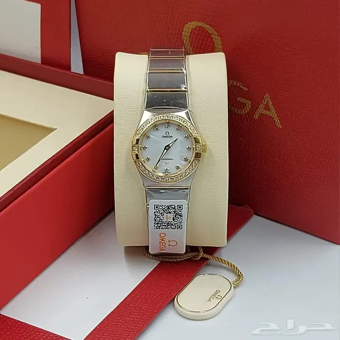 كشخة اوميغا OMEGA ساعة نسائي ماركة اوميقا مميزة ساعات اوميجا 0