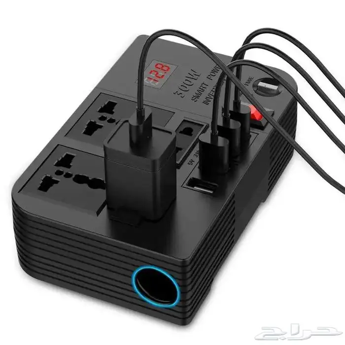 محول كهربا 220 للسيارة 300 واط 4