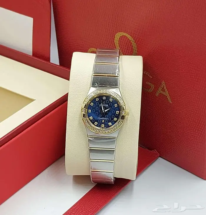 كشخة اوميغا OMEGA ساعة نسائي ماركة اوميقا مميزة ساعات اوميجا 1