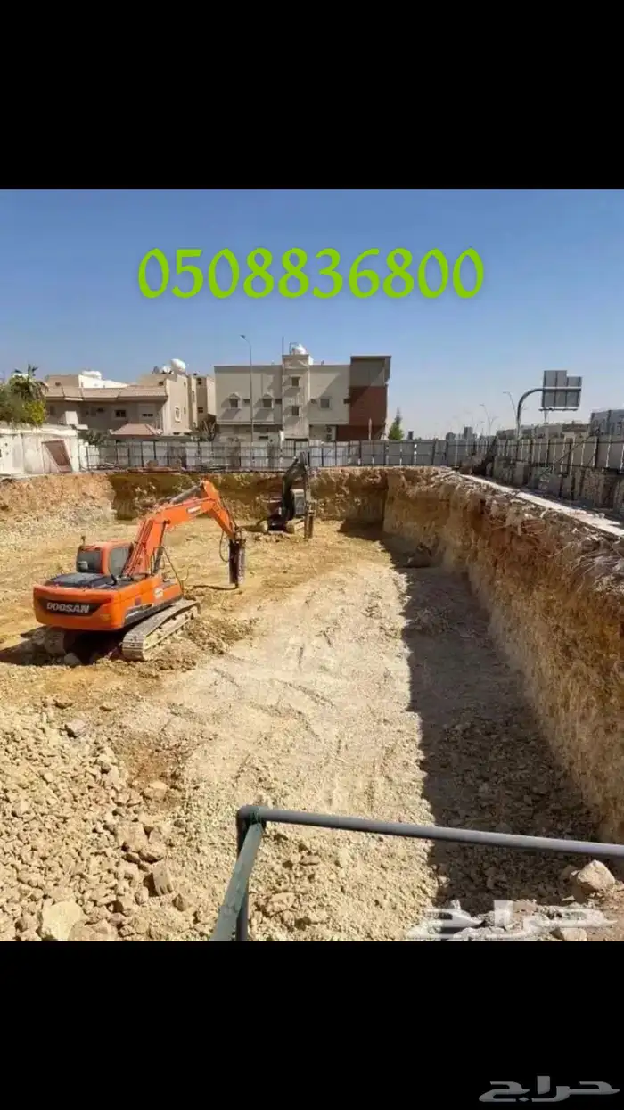 حفر وترحيل المهديه   لبن   عرقه   الدرعيه 0
