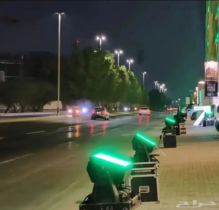 ليزر وانارة افتتاح 3