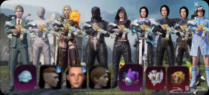 حساب ببجي العالميه لفل81 0