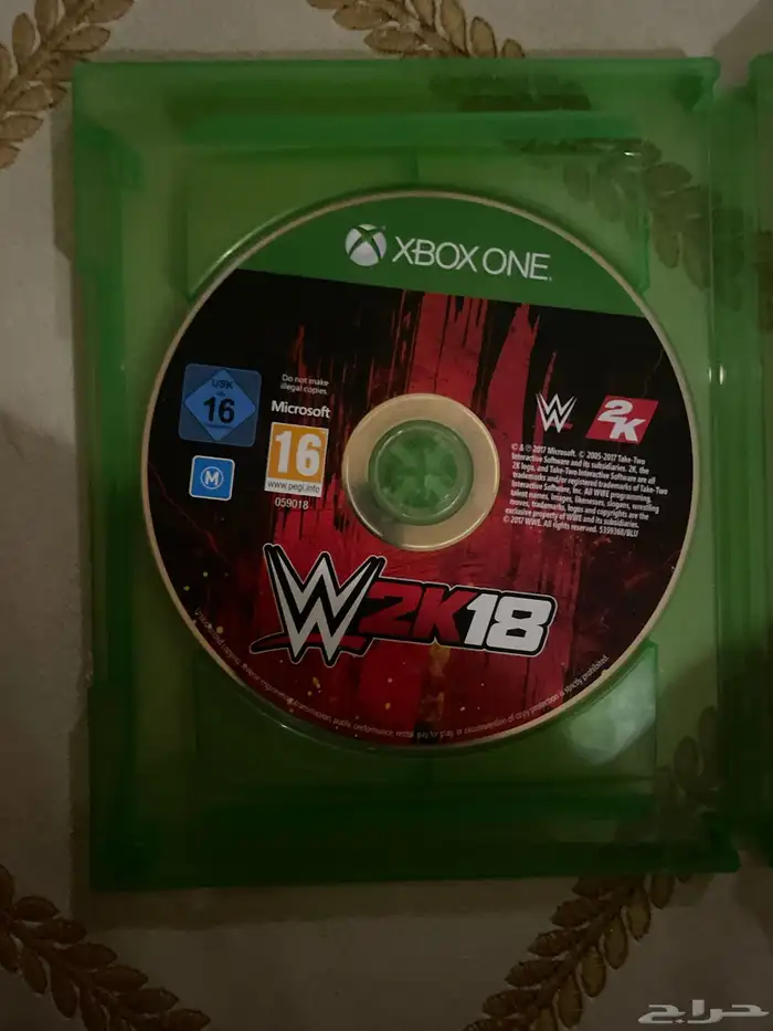 شريط مصارعة 2k18 xbox 0