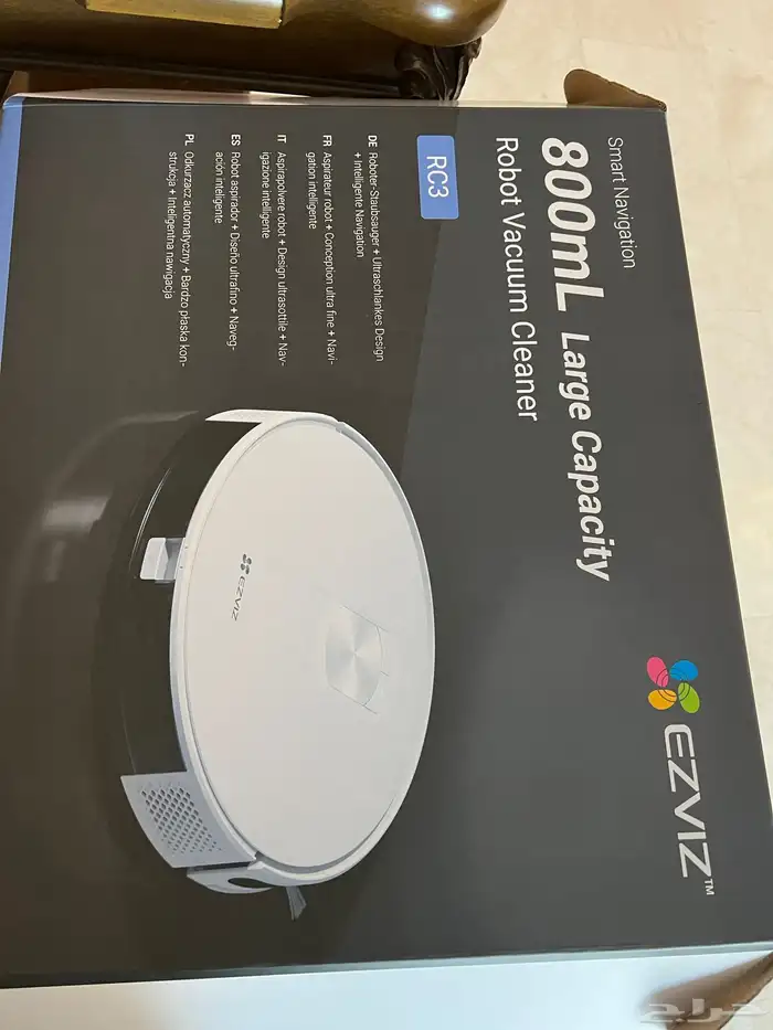 مكنسة ذكية من شركة ezviz شبه جديدة استعمال خفيف 2