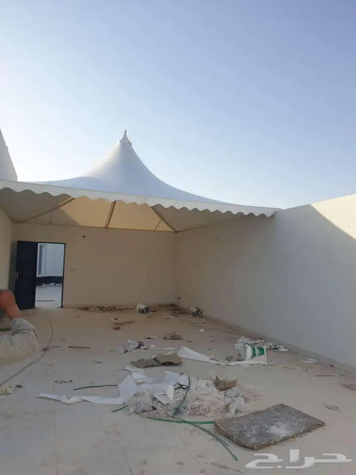 مظلات برجولات سواتر هناجر خيام ملكي سندويتش بنل 1