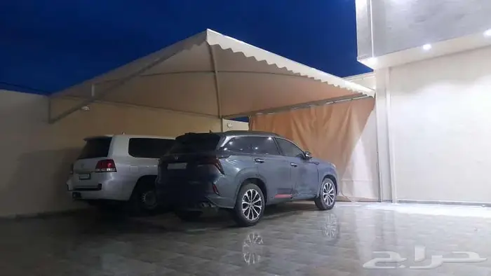 مظلات برجولات سواتر هناجر خيام ملكي سندويتش بنل 2