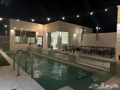 شاليه فاخر غرب بريده جديد و بمسبح خارجي مميز 2