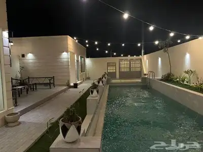 شاليه فاخر غرب بريده جديد و بمسبح خارجي مميز 3