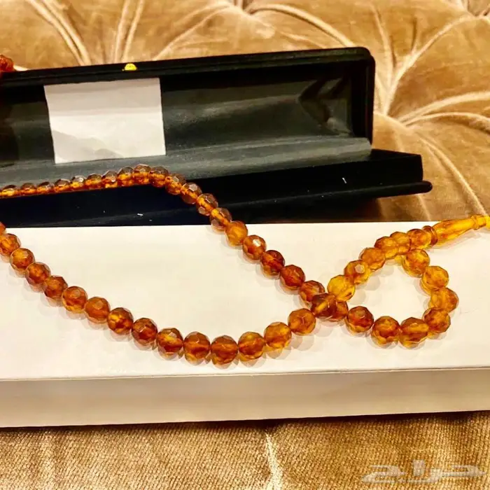 سبح كهرمان نوعية قديمة وفاخرة 8